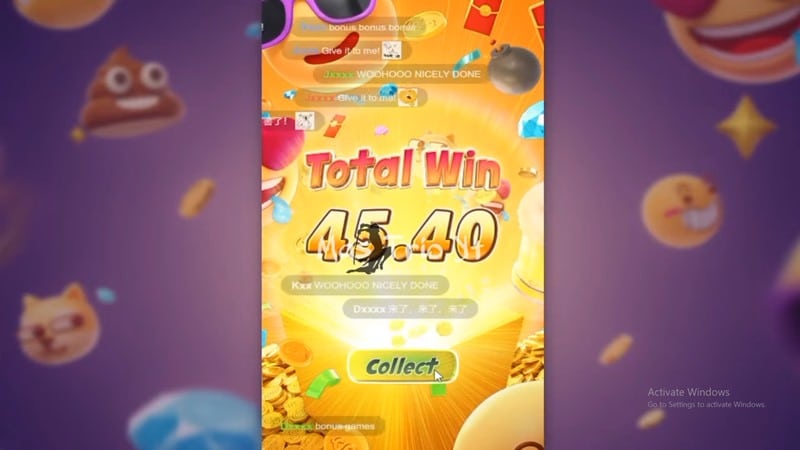 รีวิวเกมสล็อต Emoji Riches PGSLOT