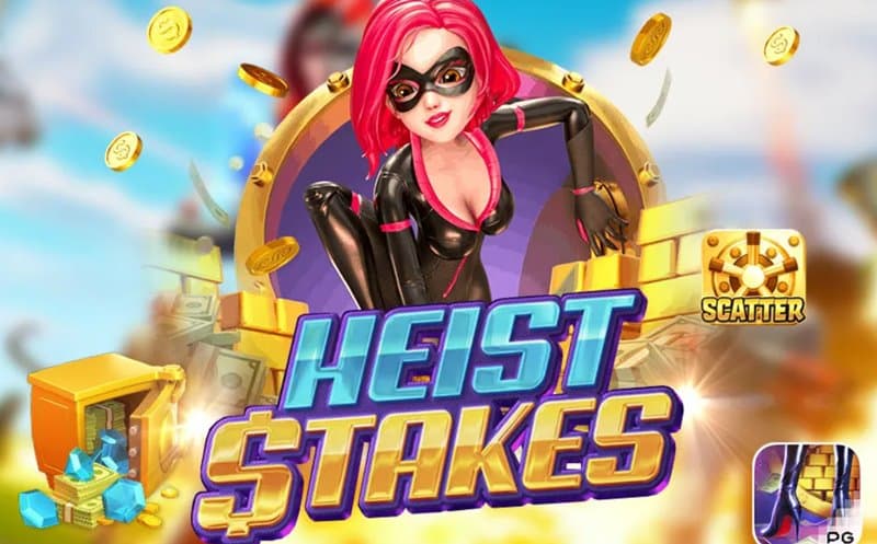 รีวิวเกมสล็อต Heist Stakes