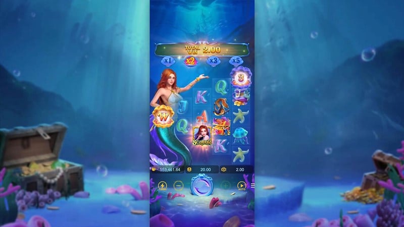 รีวิวเกมสล็อต Mermaid Riches PGSLOT